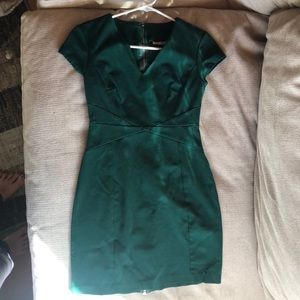 Emerald Green Halogen Dress